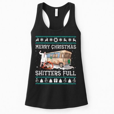 Funny Merry Christmas Shitters Full Sweater Ugly Womens Tank Top