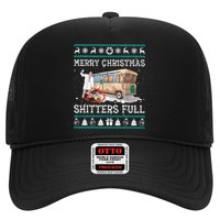 Funny Merry Christmas Shitters Full Sweater Ugly Trucker Hat