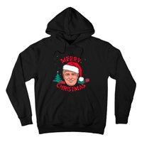 Funny Merry Christmas Trump Humorous Christmas Celebration Hoodie