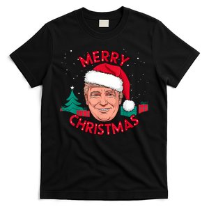 Funny Merry Christmas Trump Humorous Christmas Celebration T-Shirt