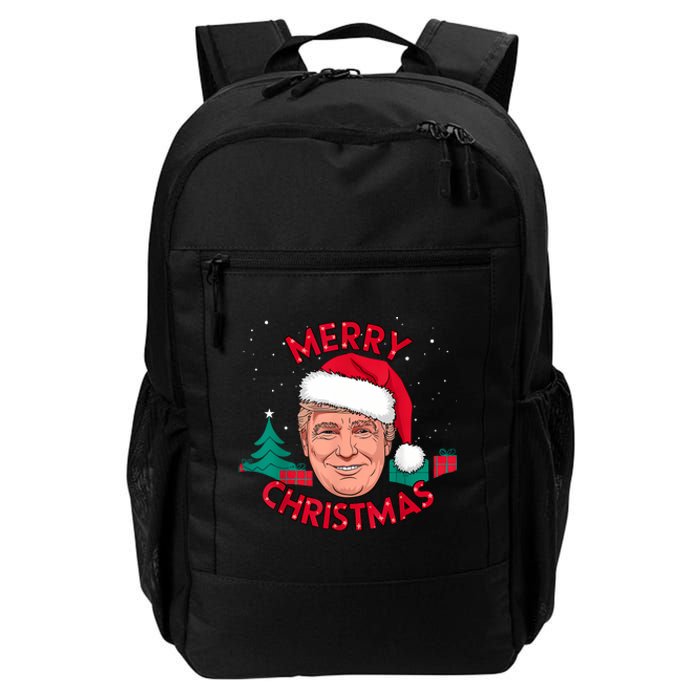 Funny Merry Christmas Trump Humorous Christmas Celebration Daily Commute Backpack