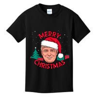 Funny Merry Christmas Trump Humorous Christmas Celebration Kids T-Shirt