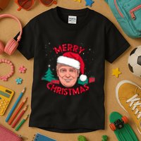 Funny Merry Christmas Trump Humorous Christmas Celebration Kids T-Shirt
