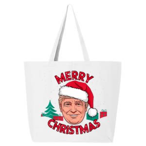 Funny Merry Christmas Trump Humorous Christmas Celebration 25L Jumbo Tote