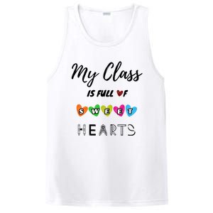 Funny My Class Is Full Of Sweet Hearts Teachers And Students Cute Gift PosiCharge Competitor Tank