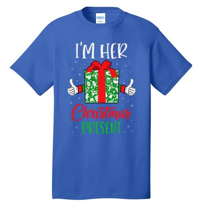 Funny Matching Couples Christmas His And Hers For Her Tall T-Shirt