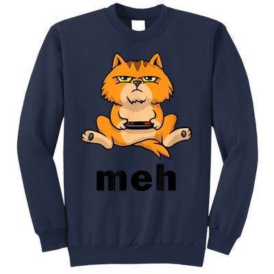 Funny Meh Cat Video Game Gift For Cat Lovers Sweatshirt