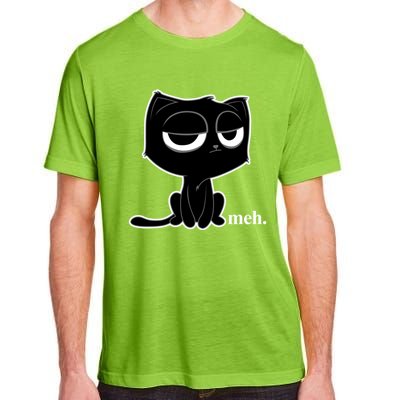 Funny Meh Cat Cool Gift Cute Kitty Cat Hooded Cool Gift Funny Gift Adult ChromaSoft Performance T-Shirt