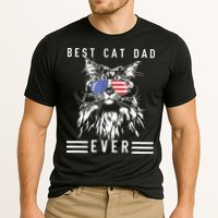 Funny Maine Coon Cat Best Cat Dad Ever Funny Cat Maine Coon Cooling Performance Crew T-Shirt