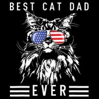 Funny Maine Coon Cat Best Cat Dad Ever Funny Cat Maine Coon Cooling Performance Long Sleeve Crew