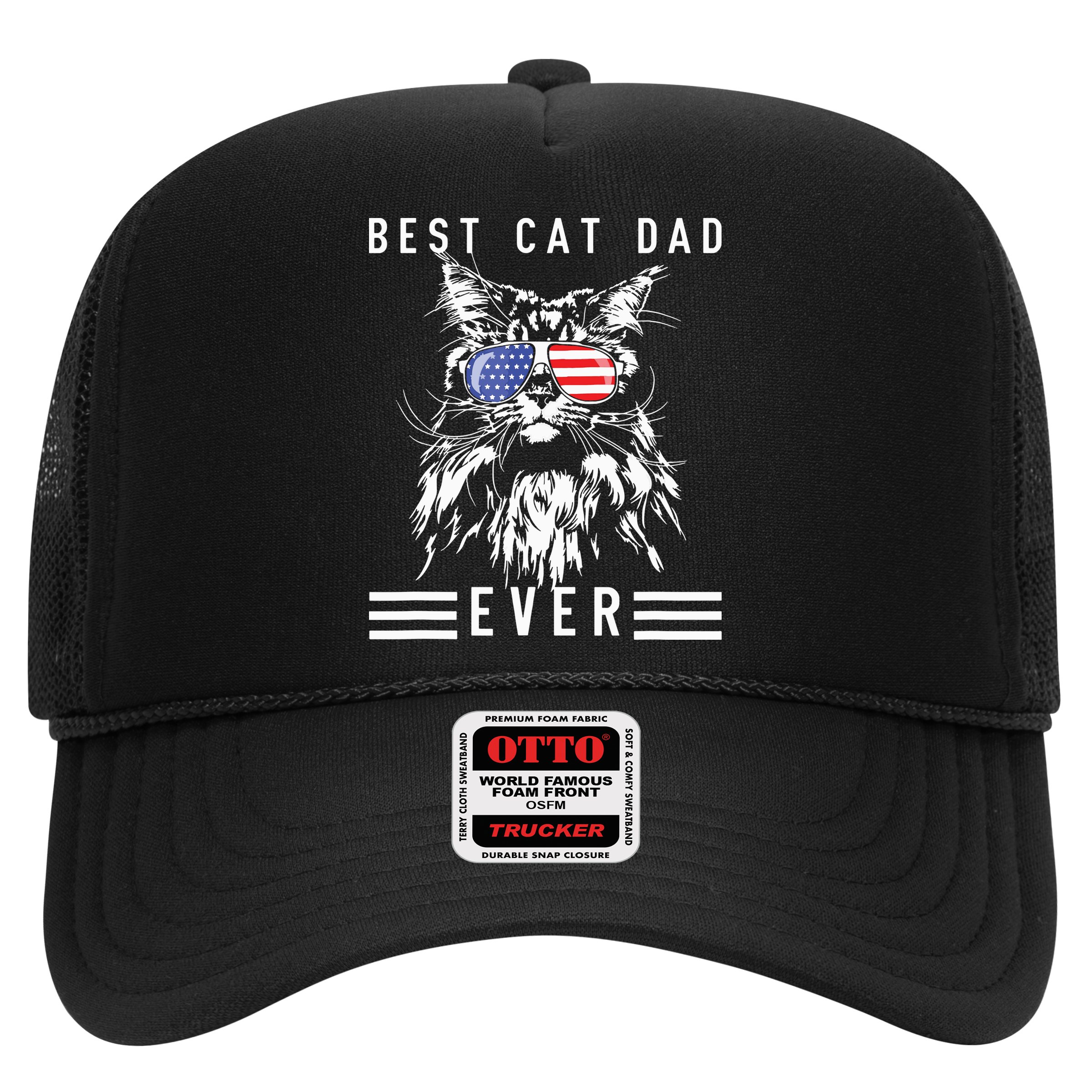Funny Maine Coon Cat Best Cat Dad Ever Funny Cat Maine Coon Hat