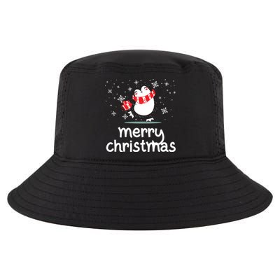 Funny Merry Christmas Funny Penguin Christmas Meaningful Gift Cool Comfort Performance Bucket Hat