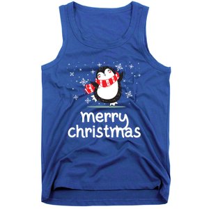 Funny Merry Christmas Funny Penguin Christmas Meaningful Gift Tank Top