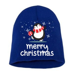 Funny Merry Christmas Funny Penguin Christmas Meaningful Gift Short Acrylic Beanie