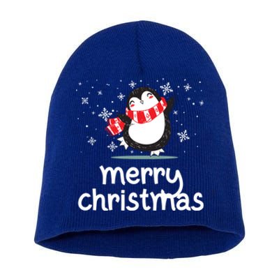 Funny Merry Christmas Funny Penguin Christmas Meaningful Gift Short Acrylic Beanie