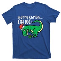 Funny Merry Christmas Oh No Trex Funny Xmas Dino T-Shirt