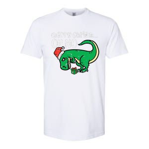 Funny Merry Christmas Oh No Trex Funny Xmas Dino Softstyle CVC T-Shirt