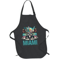 Formula Miami City Racing Circuit Car Map G.R.A.N.D P.R.I.X Race Apron