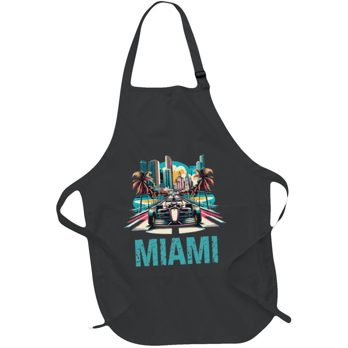 Formula Miami City Racing Circuit Car Map G.R.A.N.D P.R.I.X Race Apron