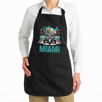 Formula Miami City Racing Circuit Car Map G.R.A.N.D P.R.I.X Race Apron