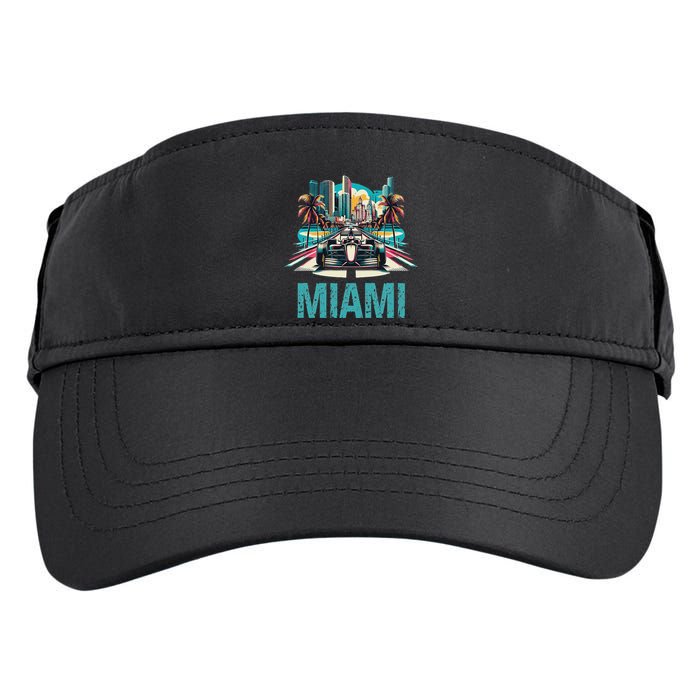 Formula Miami City Racing Circuit Car Map G.R.A.N.D P.R.I.X Race Adult Drive Performance Visor