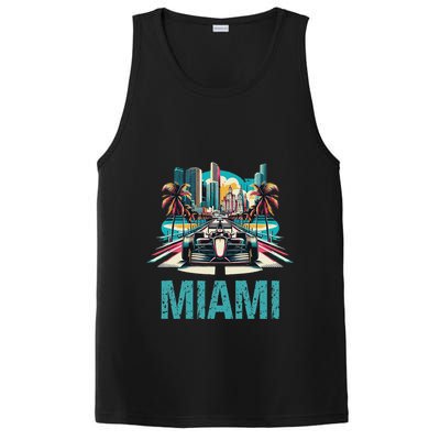 Formula Miami City Racing Circuit Car Map G.R.A.N.D P.R.I.X Race PosiCharge Competitor Tank