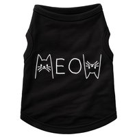 Funny Meow Cat Meow Kitty Cats Meow Doggie Tank