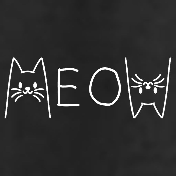 Funny Meow Cat Meow Kitty Cats Meow Microfiber Hand Towel