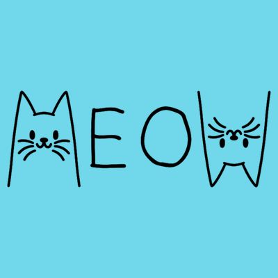 Funny Meow Cat Meow Kitty Cats Meow T-Shirt