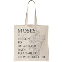 Funny Moses Christian Praise Commandments Humor Bag
