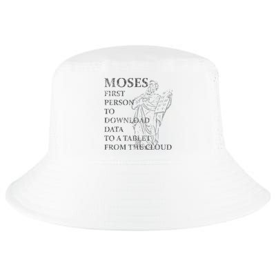 Funny Moses Christian Praise Commandments Humor Cool Comfort Performance Bucket Hat