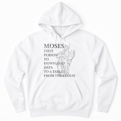 Funny Moses Christian Praise Commandments Humor Hoodie