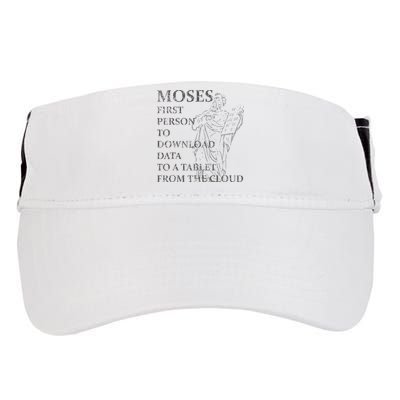Funny Moses Christian Praise Commandments Humor Adult Drive Performance Visor