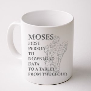 Funny Moses Christian Praise Commandments Humor Coffee Mug