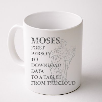 Funny Moses Christian Praise Commandments Humor Mug