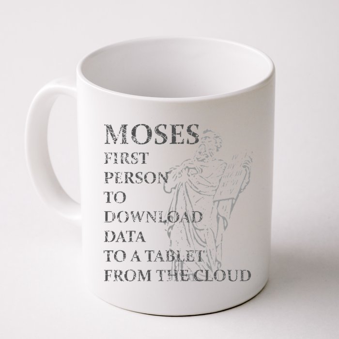 Funny Moses Christian Praise Commandments Humor Mug
