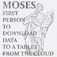 Funny Moses Christian Praise Commandments Humor Poster