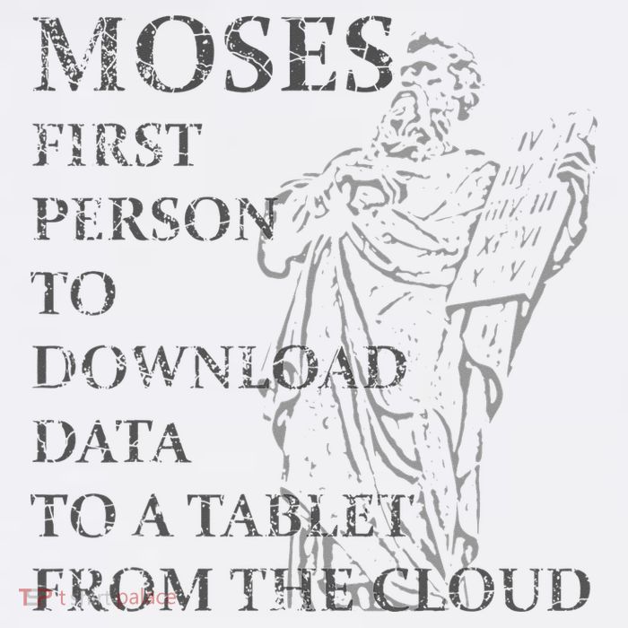 Funny Moses Christian Praise Commandments Humor Premium T-Shirt