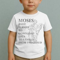 Funny Moses Christian Praise Commandments Humor Toddler T-Shirt