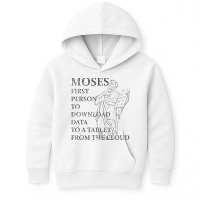 Funny Moses Christian Praise Commandments Humor Kids Hoodie