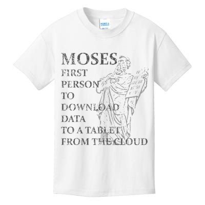 Funny Moses Christian Praise Commandments Humor Kids T-Shirt