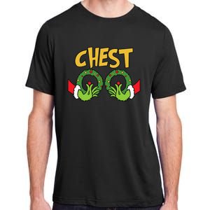 Funny Matching Chestnuts Couples Christmas Family Holiday  Adult ChromaSoft Performance T-Shirt