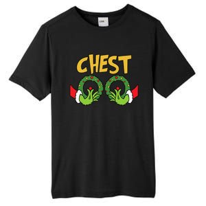 Funny Matching Chestnuts Couples Christmas Family Holiday  Tall Fusion ChromaSoft Performance T-Shirt