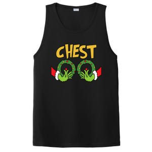 Funny Matching Chestnuts Couples Christmas Family Holiday  PosiCharge Competitor Tank