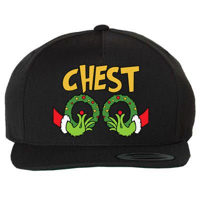 Funny Matching Chestnuts Couples Christmas Family Holiday  Wool Snapback Cap