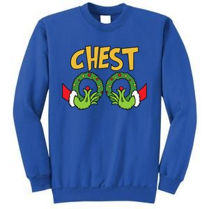 Funny Matching Chestnuts Couples Christmas Family Holiday  Sweatshirt