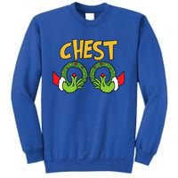 Funny Matching Chestnuts Couples Christmas Family Holiday  Sweatshirt