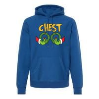 Funny Matching Chestnuts Couples Christmas Family Holiday  Premium Hoodie