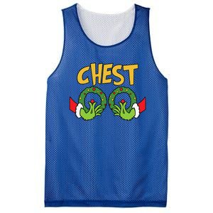 Funny Matching Chestnuts Couples Christmas Family Holiday  Mesh Reversible Basketball Jersey Tank