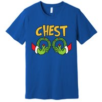 Funny Matching Chestnuts Couples Christmas Family Holiday  Premium T-Shirt